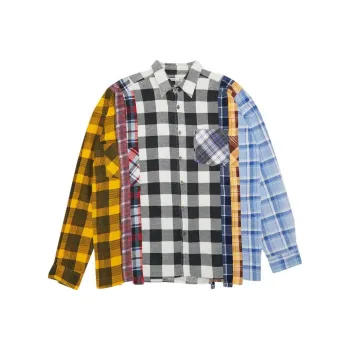 Needles 7 Cuts Wide Flannel Shirt