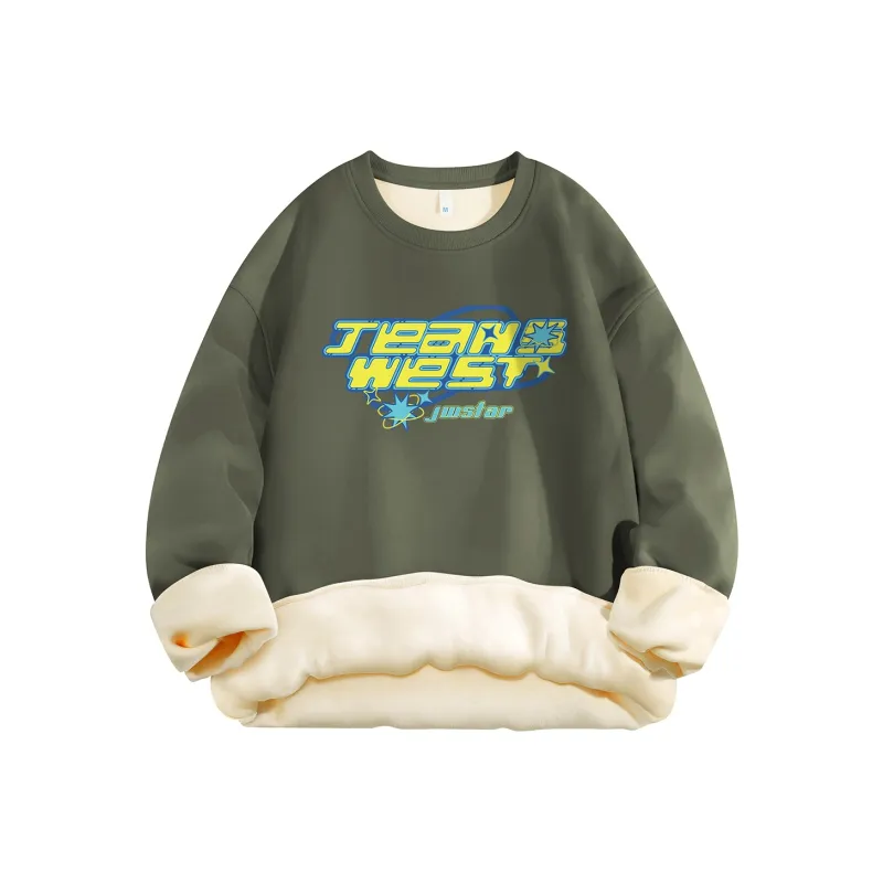 Jean West Sweatshirt Unisex Fleece Lined-34