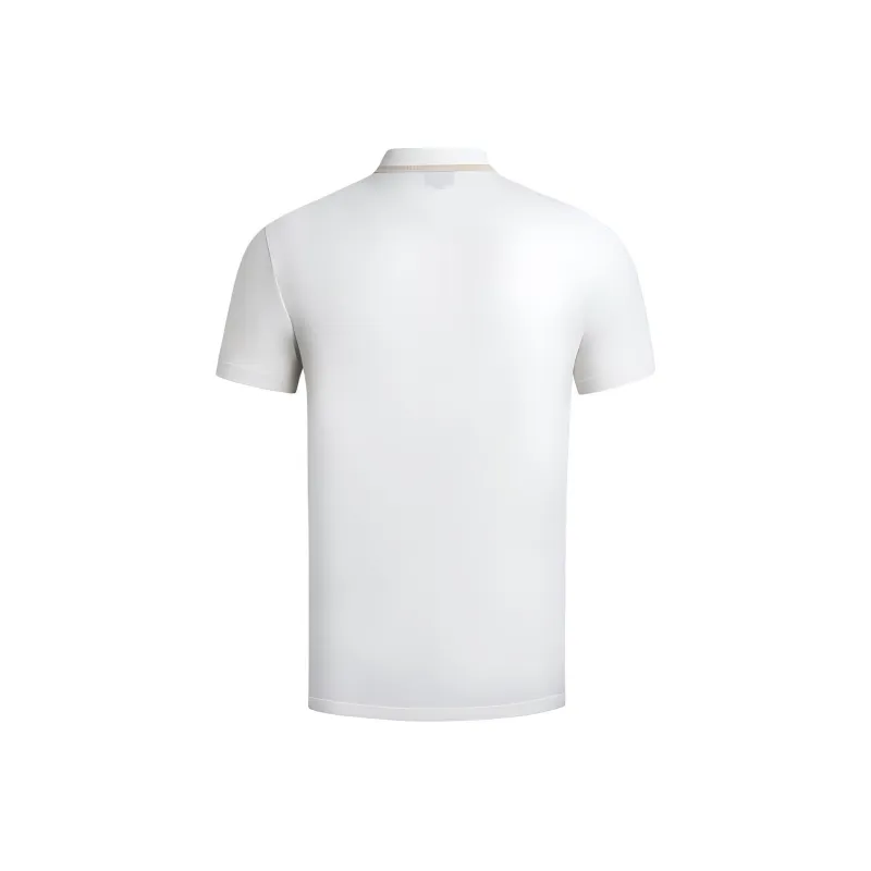 ARMANI EXCHANGEAE SS24 Polo Shirt Men's Ecru-1