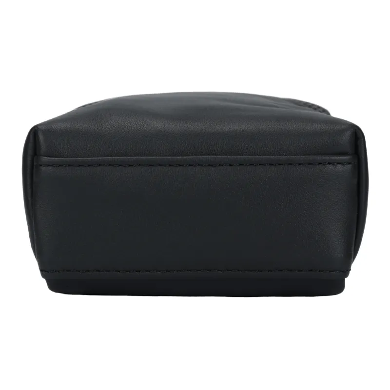 LONGCHAMP Le Pliage Xtra Cow Leather Shoulder Bag Crossbody Bag Handbag Extra Small Men's Black-3