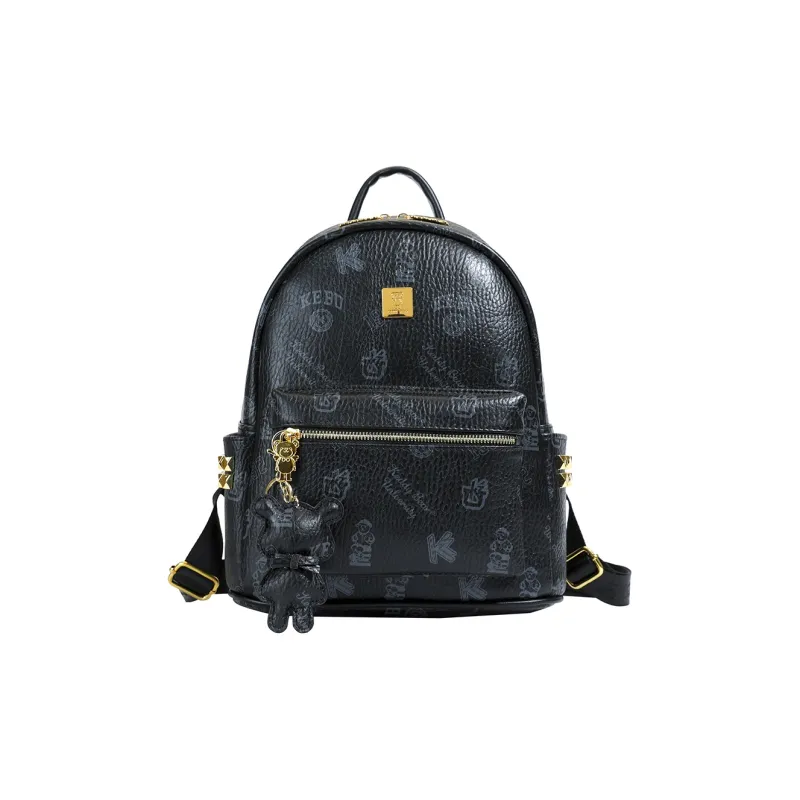 XIANGSU PU Backpack Women's Pink/White/Brown/Black-18