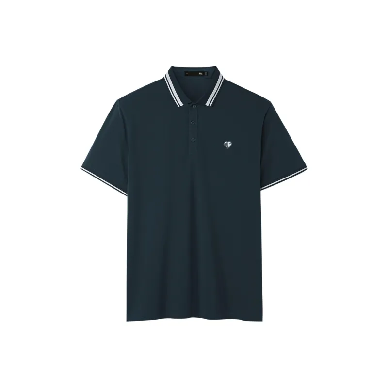 HLA The Heart Is The Series Polo Shirt Men's-27