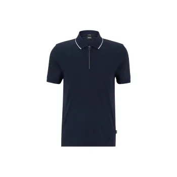 HUGO BOSS Polo Shirt Men's Navy Blue