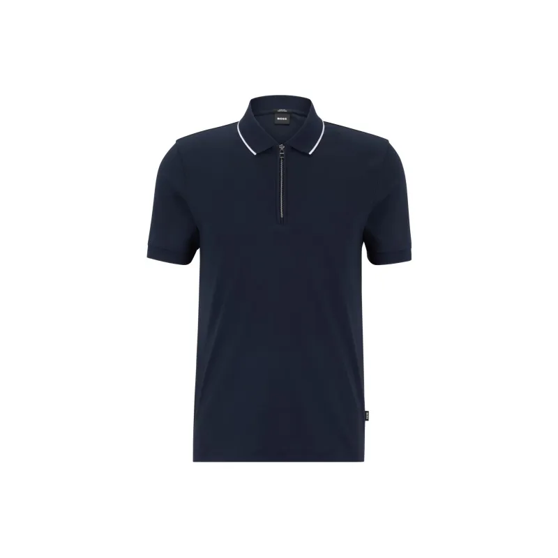 HUGO BOSS Polo Shirt Men's Navy Blue-0