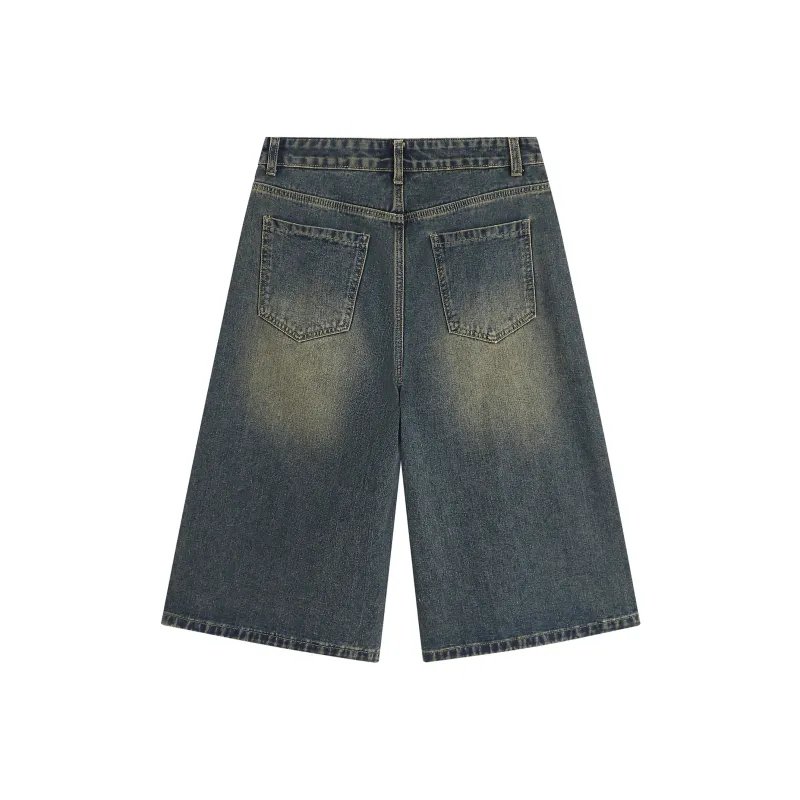 DAREASY Denim Shorts Unisex-13