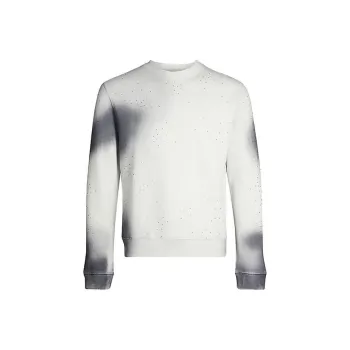 OFF WHITE Sweatshirt Regular Fit Men's Gray White