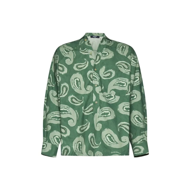 Jacquemus Shirts Men Green-0