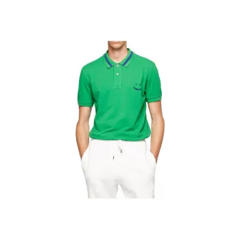 Paul Smith Polo Shirts Men Bright Green