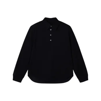 CROQUIS Polo Shirts Unisex 001 Jet Black
