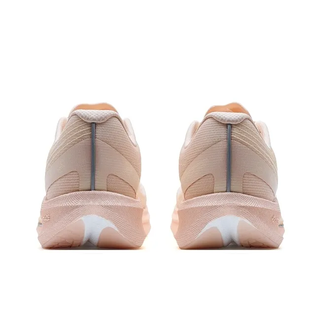 XTEP One Piece Molding 3rd Generation Physical Education Exam Edition Running Shoes Women's Low Top Supreme Pink/Evening Orange-4