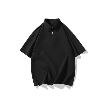 Warrior Huichao Riding The Wind Collection Polo Shirt Unisex Black
