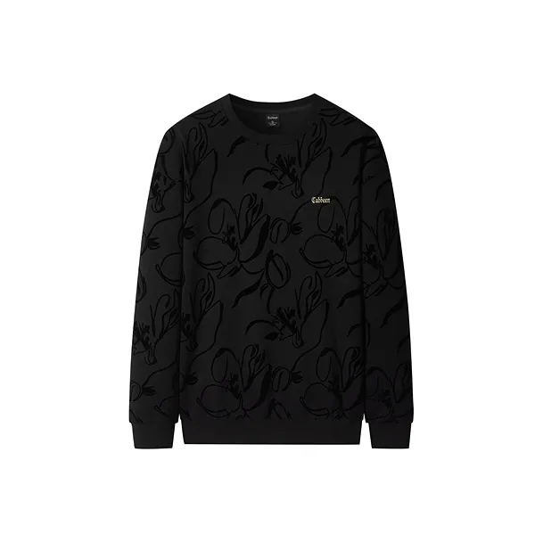 Cabbeen Sweatshirt Men's Coal Black-0