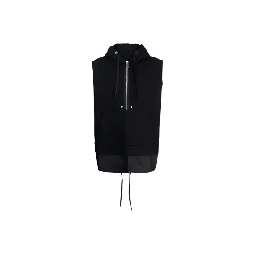 1017 ALYX 9SM Half Zip Drawstring Sleeveless Hoodie