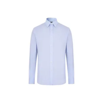 Zzegna Shirts Men Blue