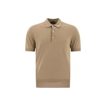 TOM FORD Fint Knit Polo Shirt