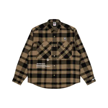 Aape Check pattern Cotton Shirt