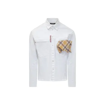 DSQUARED 2 Carpenter Logo Tag Shirt