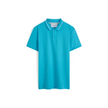 CALVIN KLEIN Polo Shirt Men's Dianzi Blue