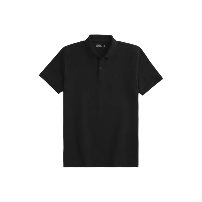 Hollister Polo Shirt Men's Black-0