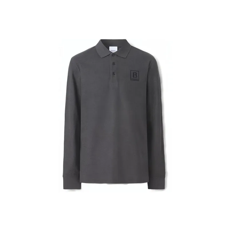 Burberry Long Sleeve Polo-0