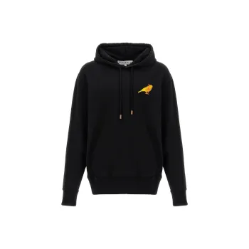 JW Anderson Canary Embroidered Drawstring Hoodie