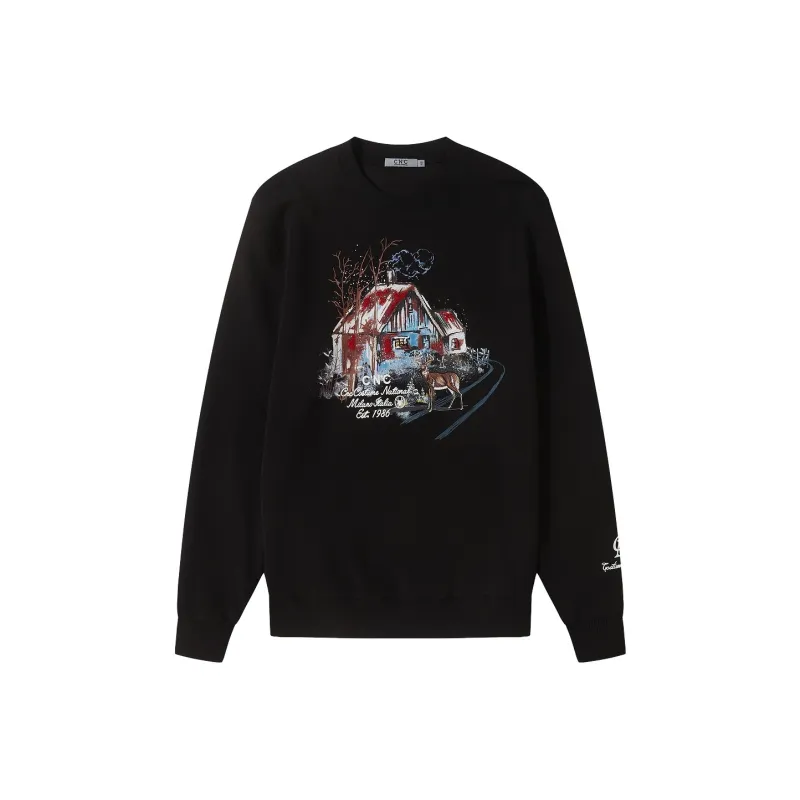 C'N'C Far Mountain Outdoor Series Fall And Winter Sweatshirt Men's-0