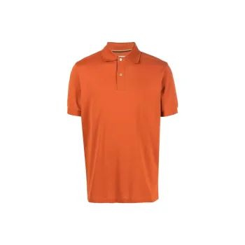 Paul Smith Short Sleeved Straight Hem Polo Shirt