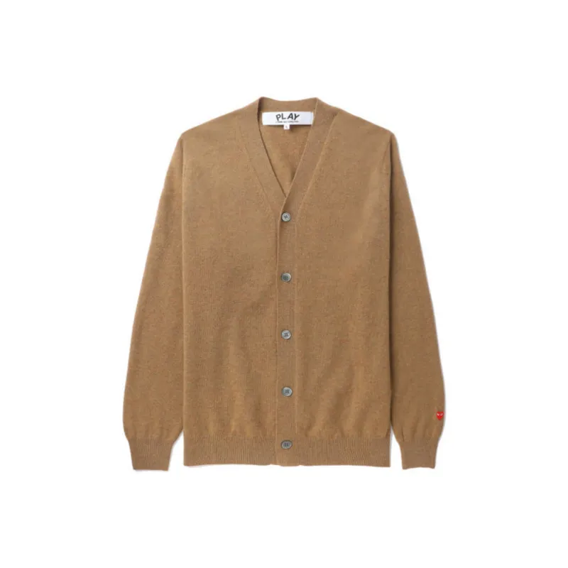 CDG Play Knitwear Unisex Coffee-0