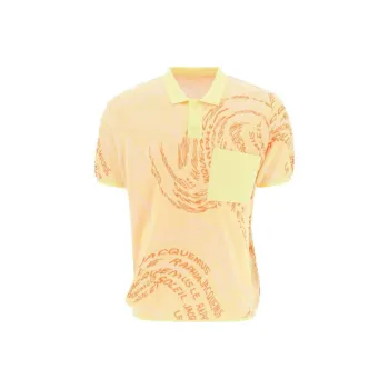 Jacquemus Polo Shirts Men Yellow
