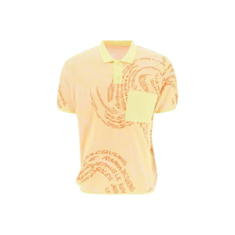 Jacquemus Polo Shirts Men Yellow-0