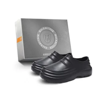 HACKBUTEER Wrap toe Slippers Unisex Box Included