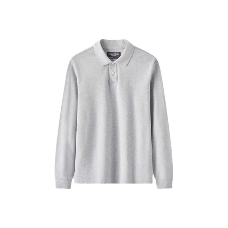 MARC OPOLO Polo Shirt Men's Light Gray-0