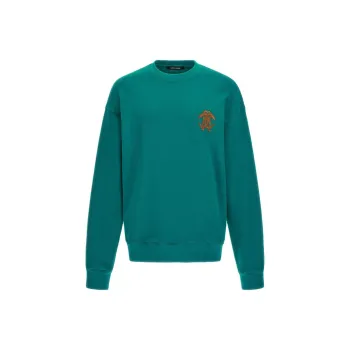 Roberto Cavalli SS24 Sweatshirt Men's Blue