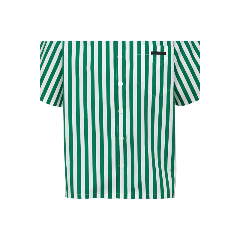 PRADA Shirts Men Green-4