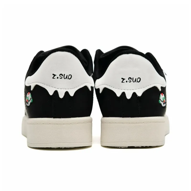 Z.SUO Coverage Balance Abrasion Resistant Lightweight Slip Resistant Low Top Skateboard Shoes Women's Box Included-22
