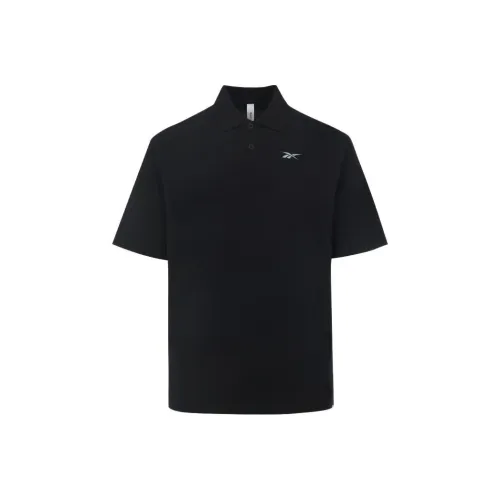 Reebok Polo Shirts Unisex Black
