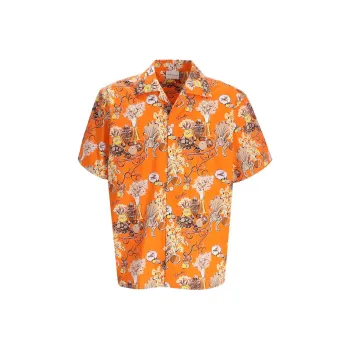 DROLE DE MONSIEUR La Chemise Terrasse Short Sleeved Shirt
