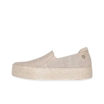 Martha Stewart x Skechers Breathable And Resilient Low Top Casual Shoes Women's Beige