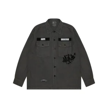 Aape Logo tape Cotton blend Shirt