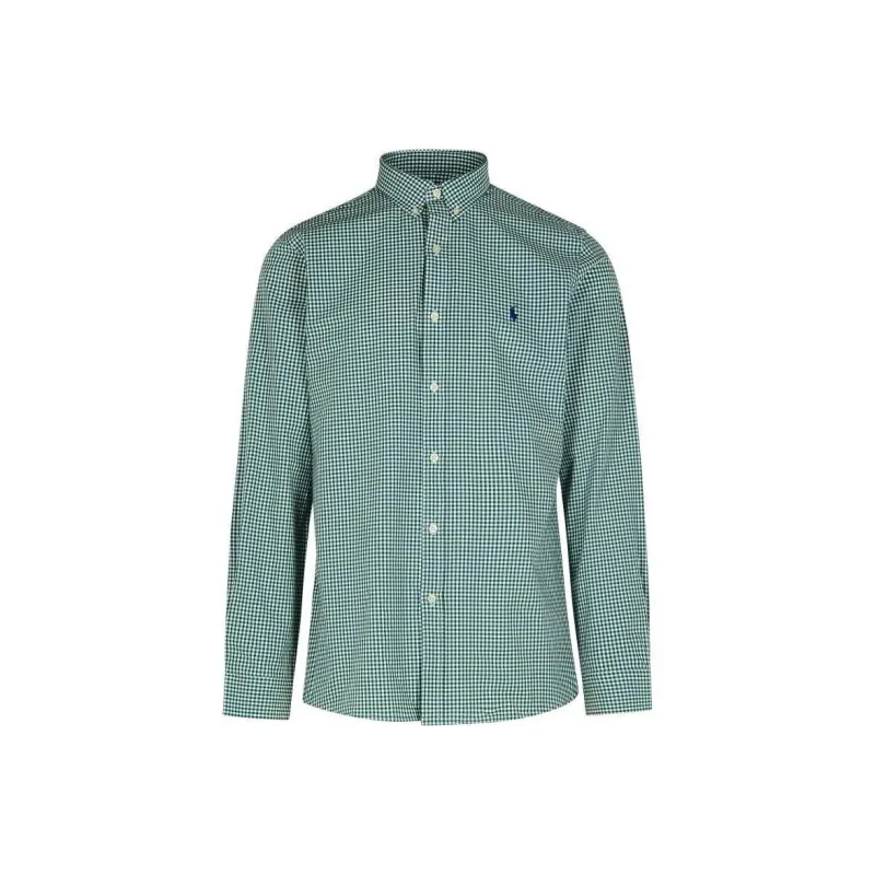 Polo Ralph Lauren Logo Embroidered Checked Shirt-0