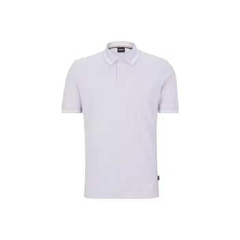 HUGO BOSS SS23 Polo Shirt Men's Light Purple