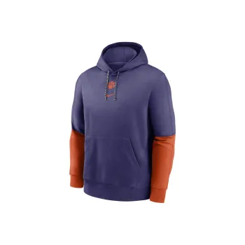Nike Clemson Tigers Sideline Team Issue Club Men's Nike College Pullover Hoodie