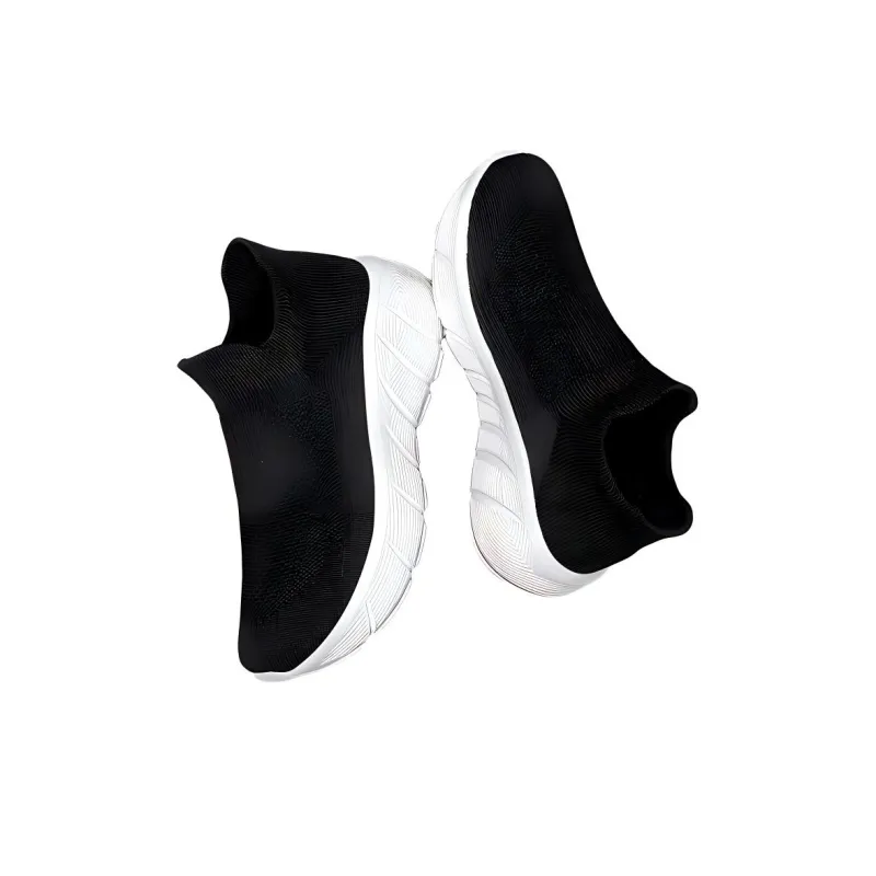 AMICNIEGD Slip Resistant, Abrasion Resistant, Breathable Low Top Chunky Sneakers Unisex-4