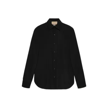 GUCCI Plain Button Shirt