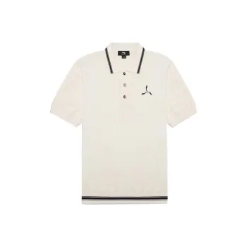 LI-NING 1990 Polo Shirts Men Ivory