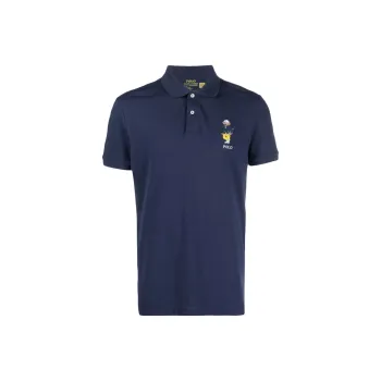 Polo Ralph Lauren SS23 Polo Shirt Men's Navy Blue