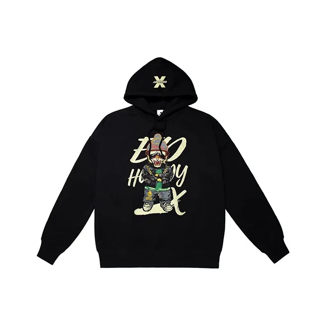 ED HARDY X Sweatshirt Unisex Black-0