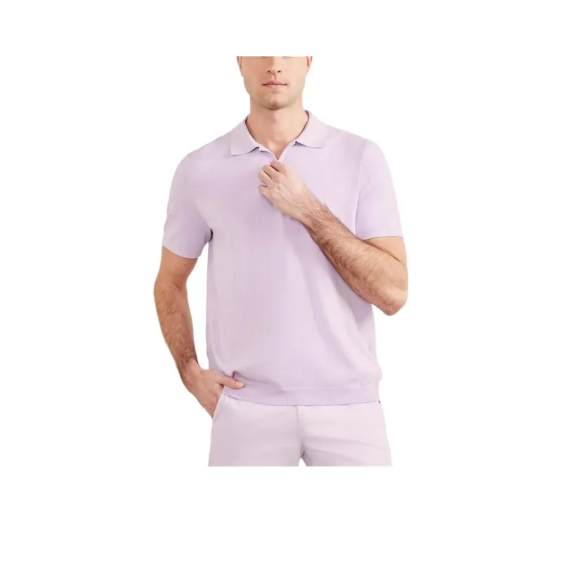 GUESS Polo Shirts Men Purple-0