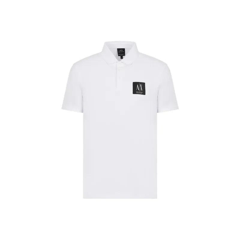 ARMANI EXCHANGEAE SS23 Polo Shirt Men's White-0
