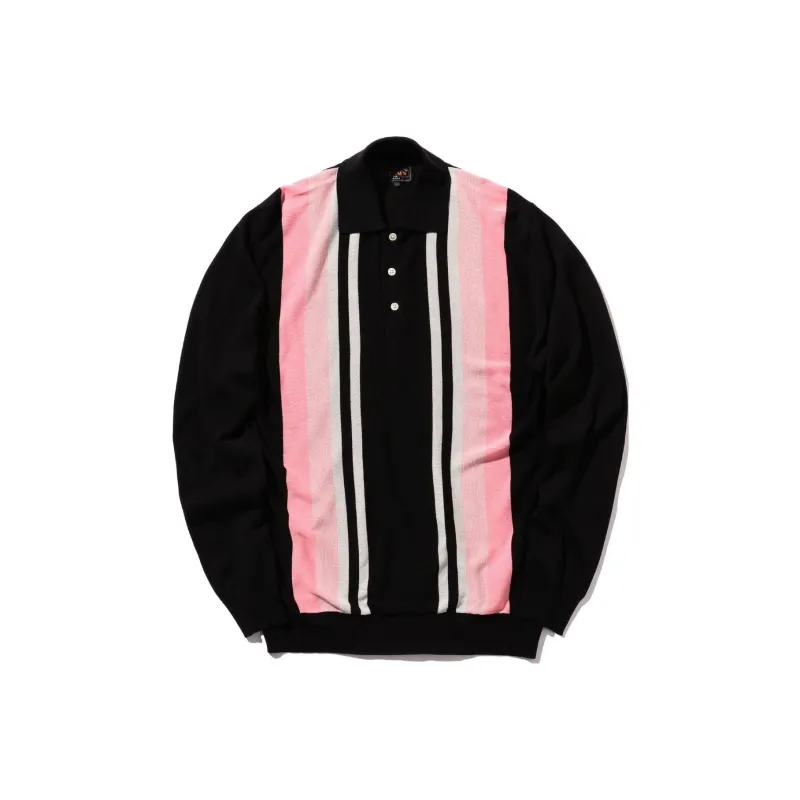 Beams Polo Shirts Men Pink-0